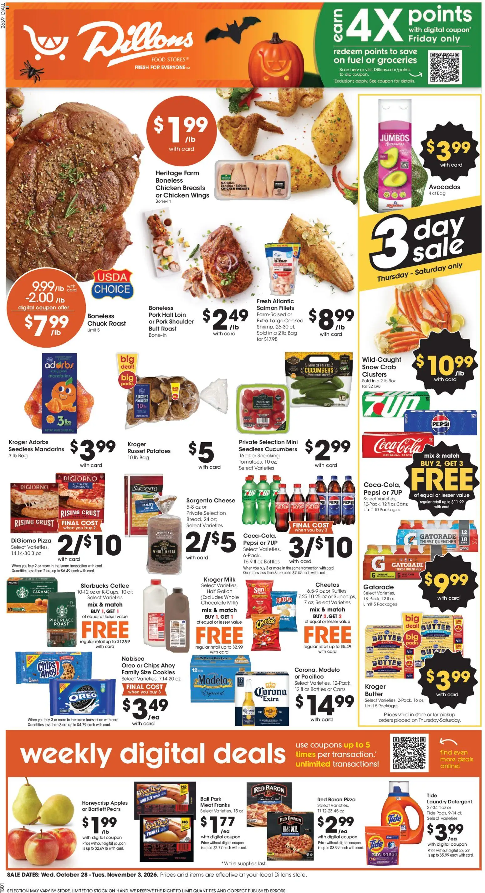 Dillons Weekly Ad - valid from 10/28/2026 | Page: 1