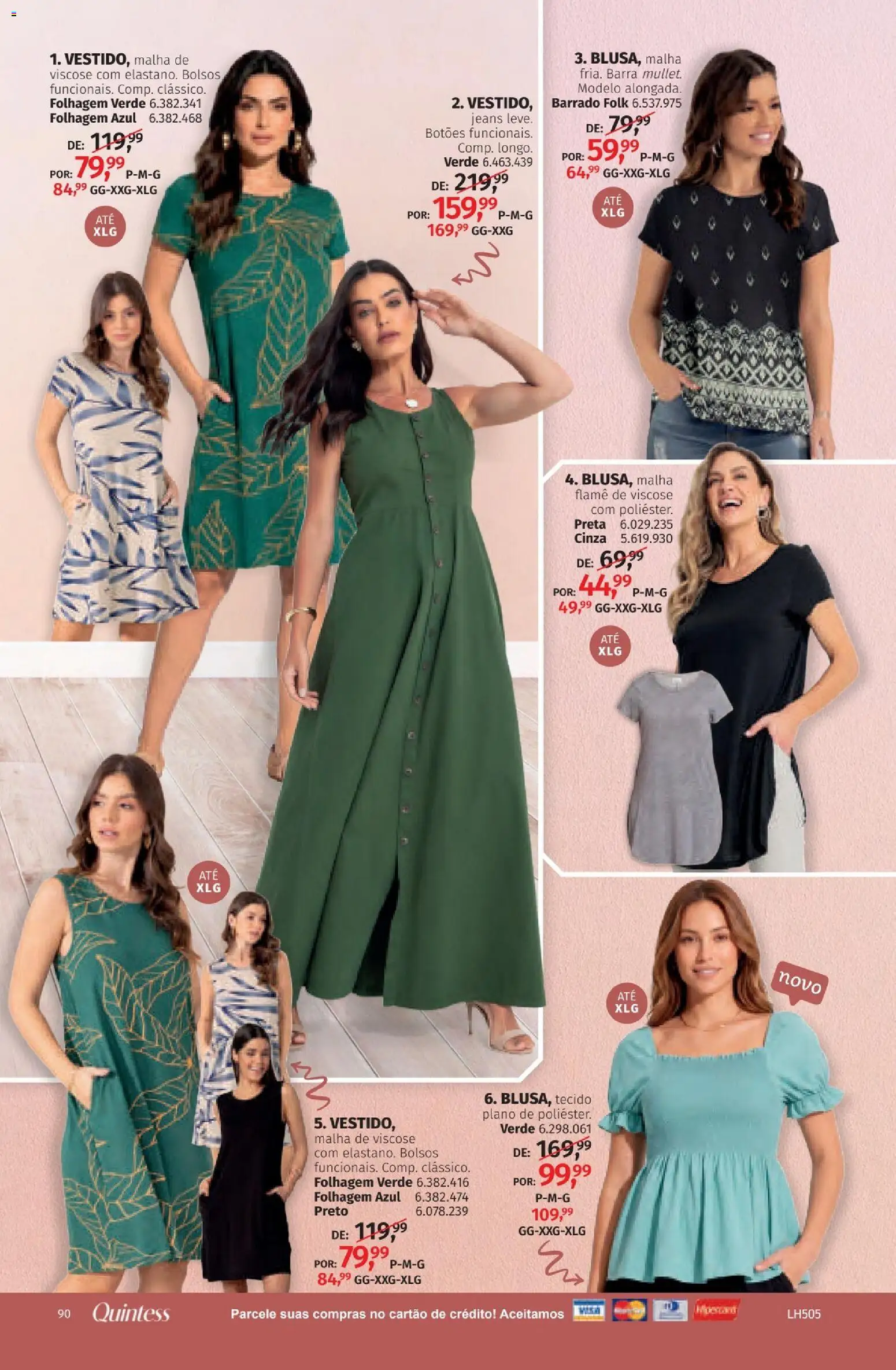 Quatro Estações Folheto - válido de 01/10/2026 | Página: 92 | Produtos: Tecido, Jeans