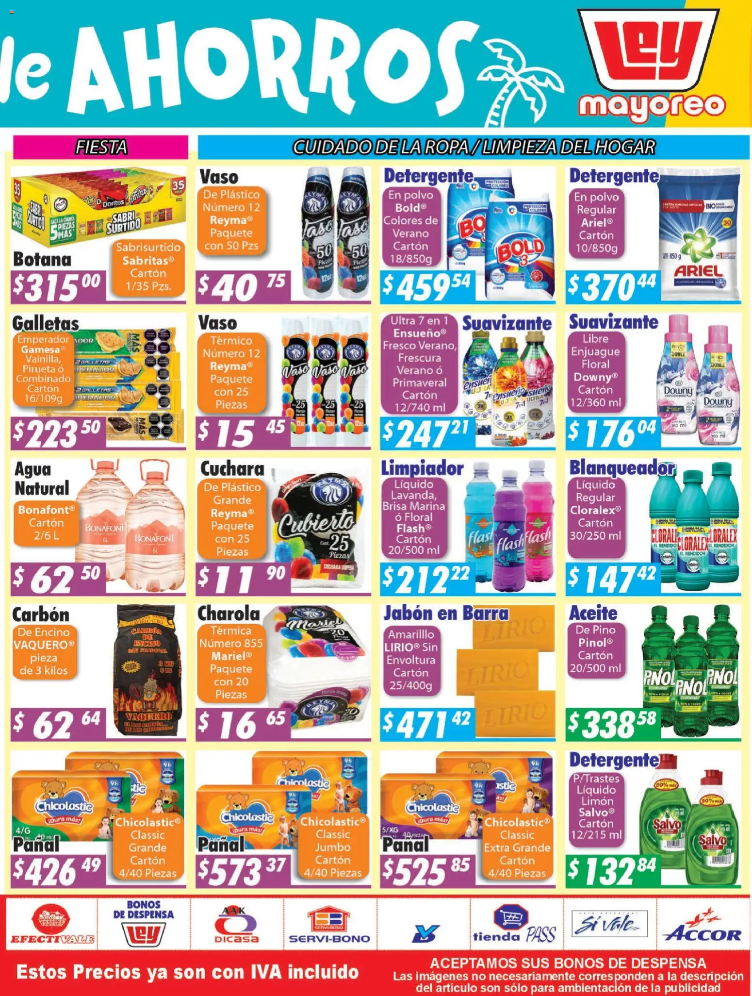Nuevas ofertas de Casa Ley válidas en toda la República Mexicana desde el 10/08/2026. ¡Encuentra las mejores ofertas en Casa Ley folleto Nogales! | Página: 6 | Productos: Limón, Suavizante, Té, Jabón