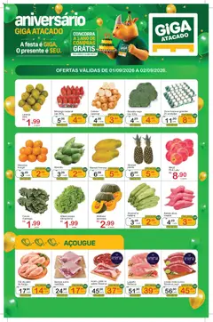 GIGA Atacado ofertas Feirão Sorocaba - Pré-Visualização do folheto da loja GIGA Atacado, válido de 01/09/2026