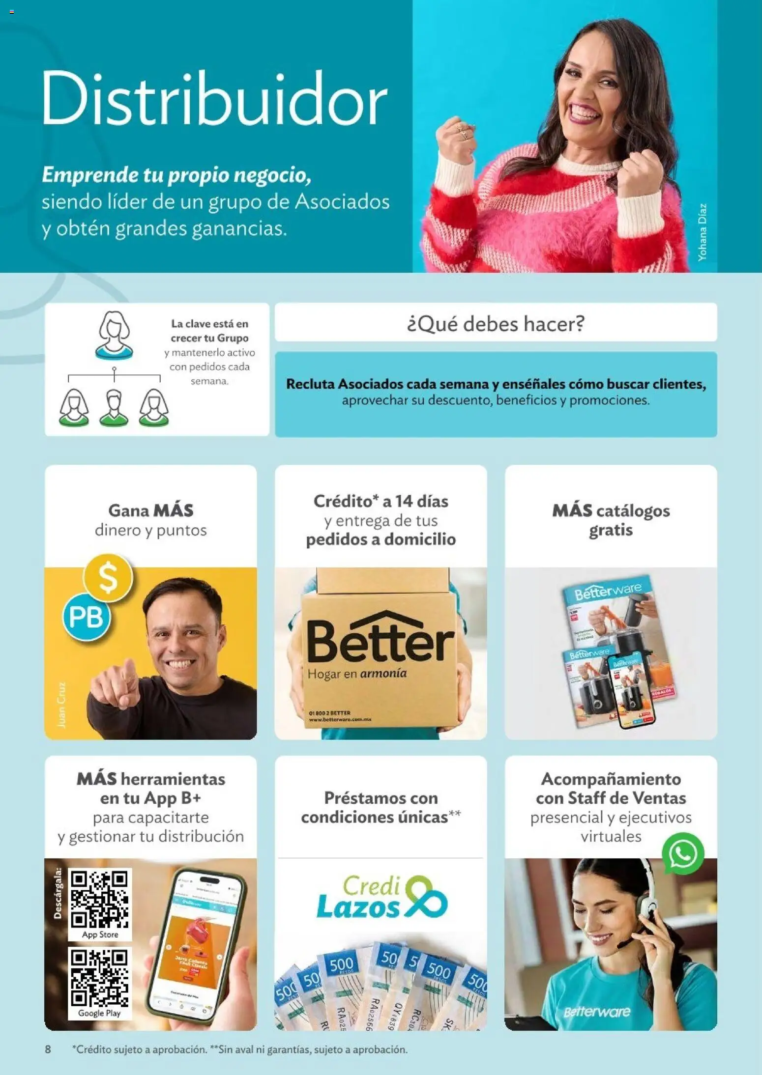 Nuevas ofertas de Betterware válidas en toda la República Mexicana desde el 01.01.2026. ¡Encuentra las mejores ofertas en Betterware catálogo Oportunidades! | Página: 8