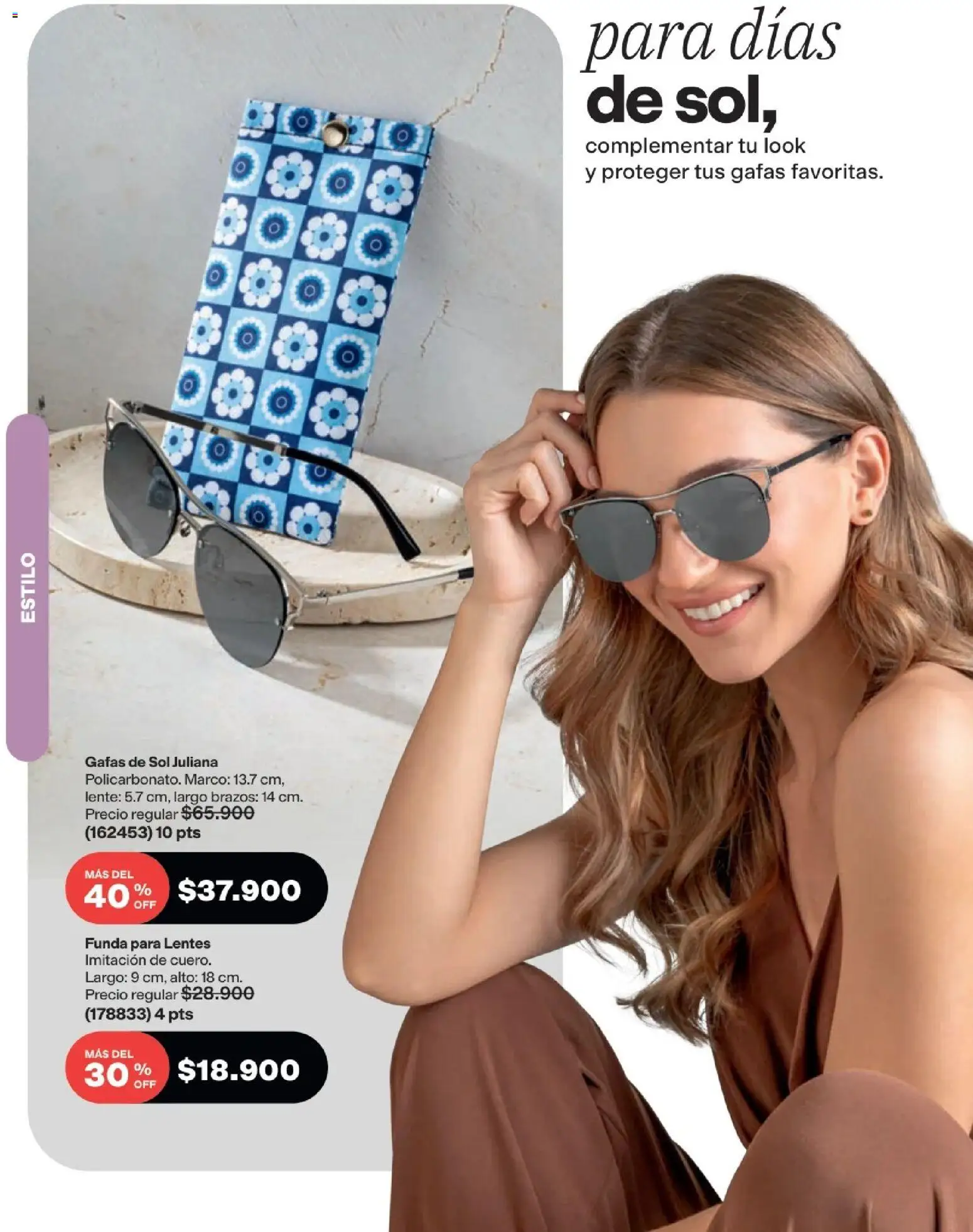 Avon revista - valida desde el 15/07/2026 | Página: 91 | Productos: Gafas de sol, Gafas