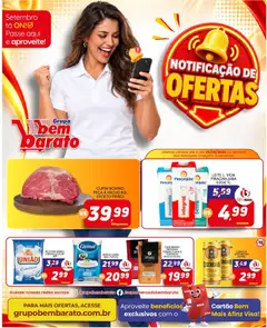 Supermercado Bem Barato - Ofertas da semana - Pré-Visualização do folheto da loja Supermercado Bem Barato, válido de 22/09/2026