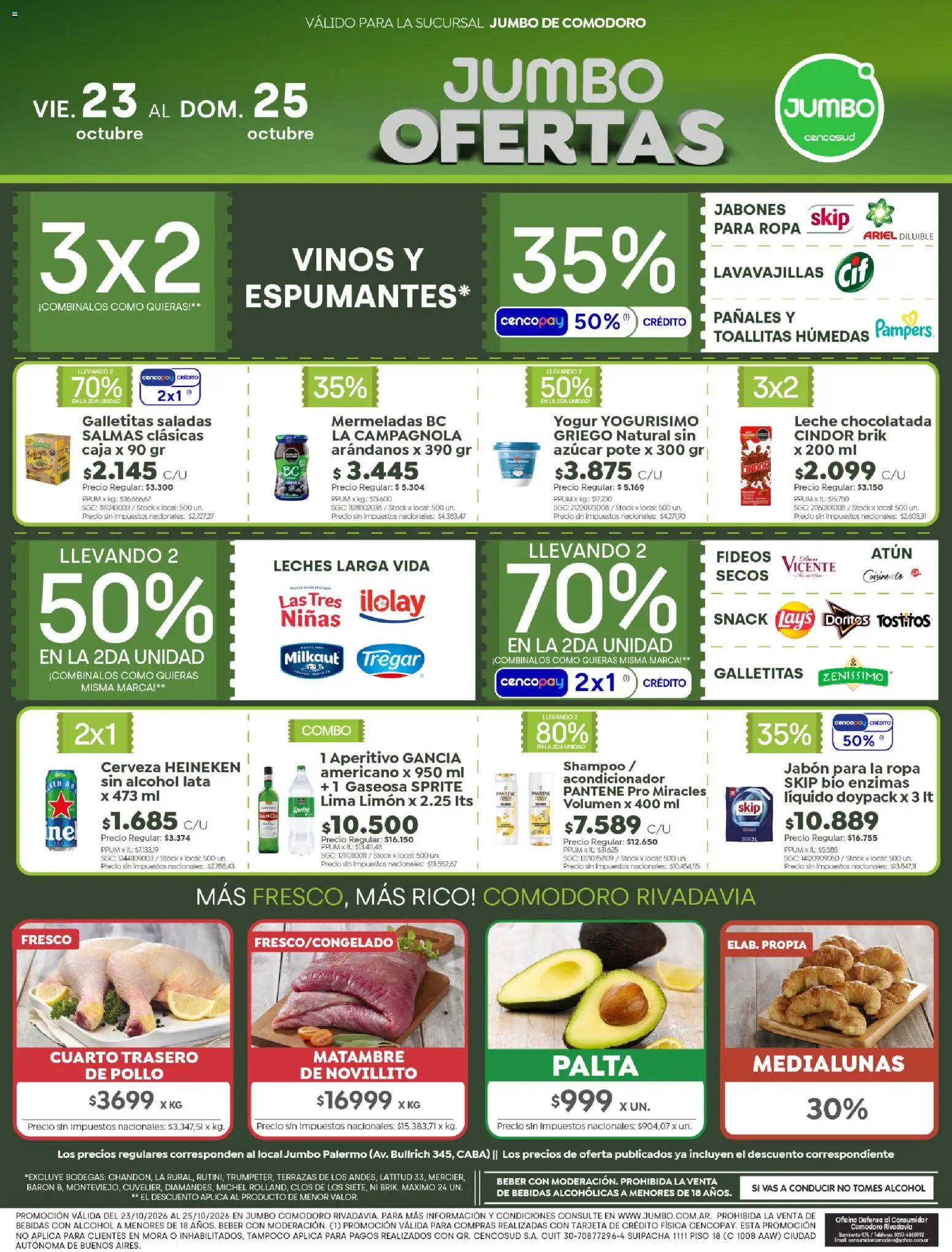 Jumbo - Ofertas | Comodoro │ válido desde el 23/10/2026 | Página: 1
