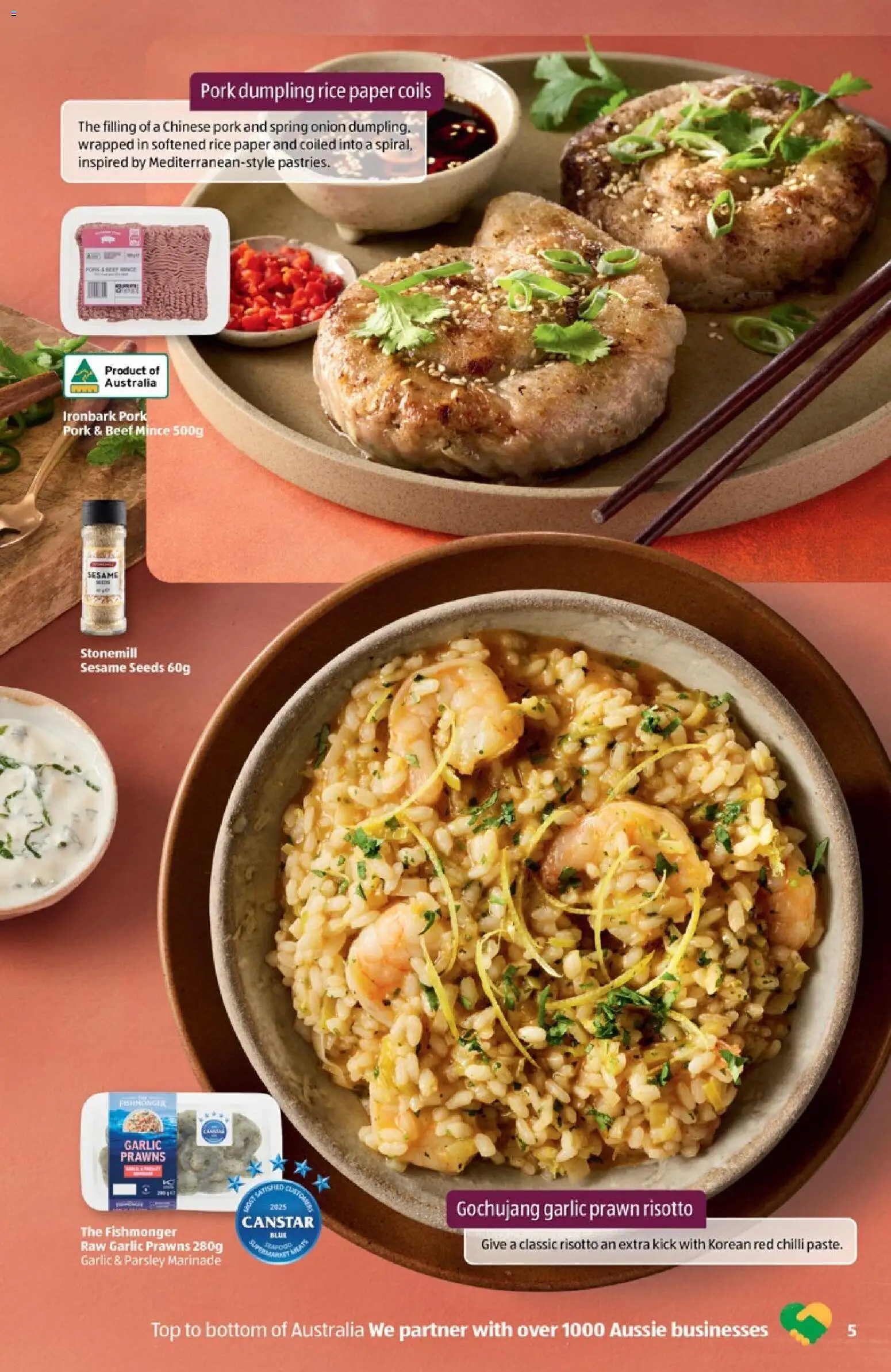 Aldi catalogue - valid from 04.03.2026 | Page: 5 | Products: Pork, Beef, Seeds, Chilli