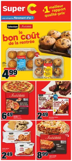 Preview of Super C circulaire - Le bon coût de la rentrée from shop Super C valid from Aug 20, 2026