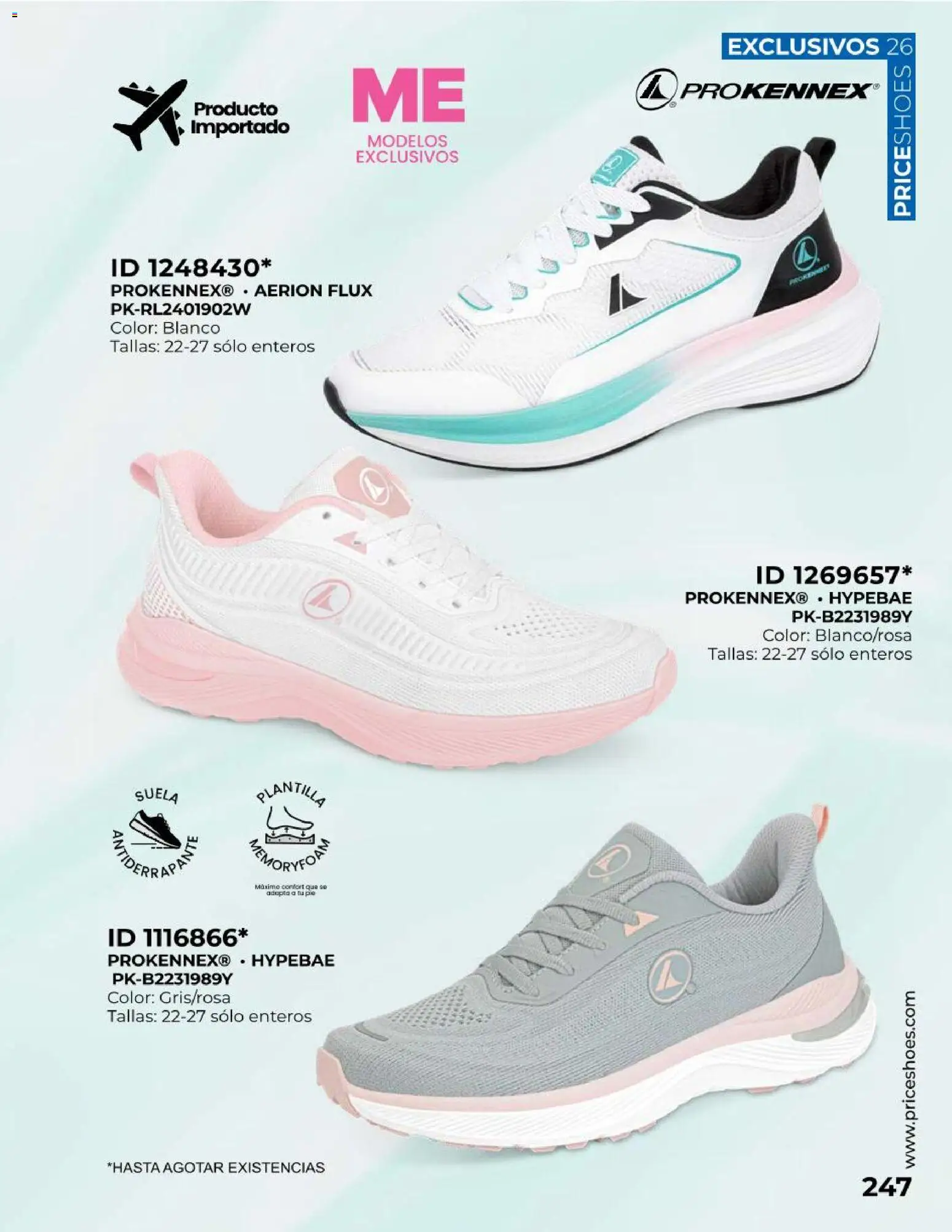 Nuevas ofertas de Price Shoes válidas en toda la República Mexicana desde el 09.05.2026. ¡Encuentra las mejores ofertas en Price Shoes catálogo Exclusivos! | Página: 247