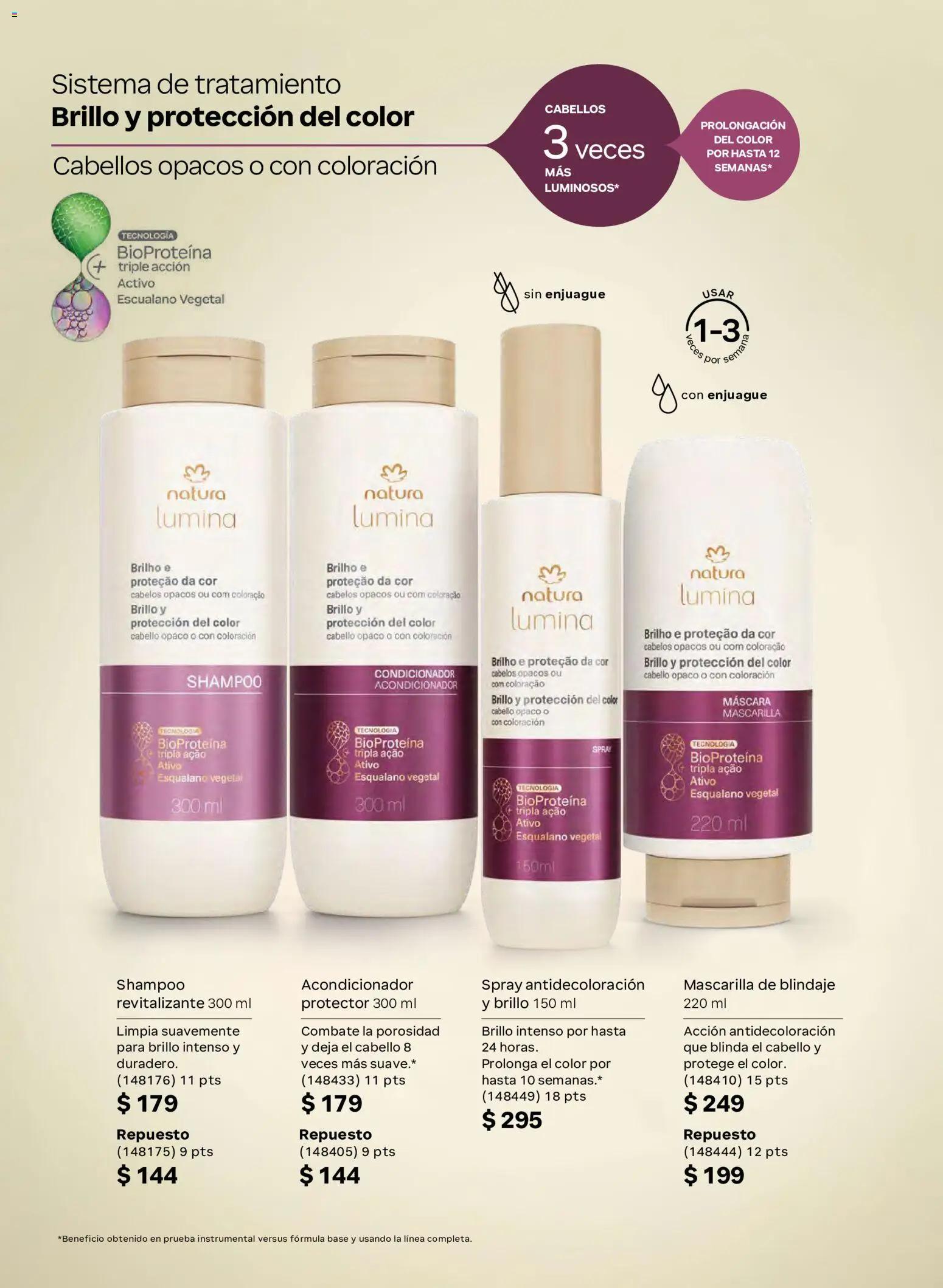 Nuevas ofertas de Natura válidas en toda la República Mexicana desde el 02/10/2026. ¡Encuentra las mejores ofertas en Natura campaña  15 2026! | Página: 139 | Productos: Máscara, Brillo, Mascarilla, Acondicionador