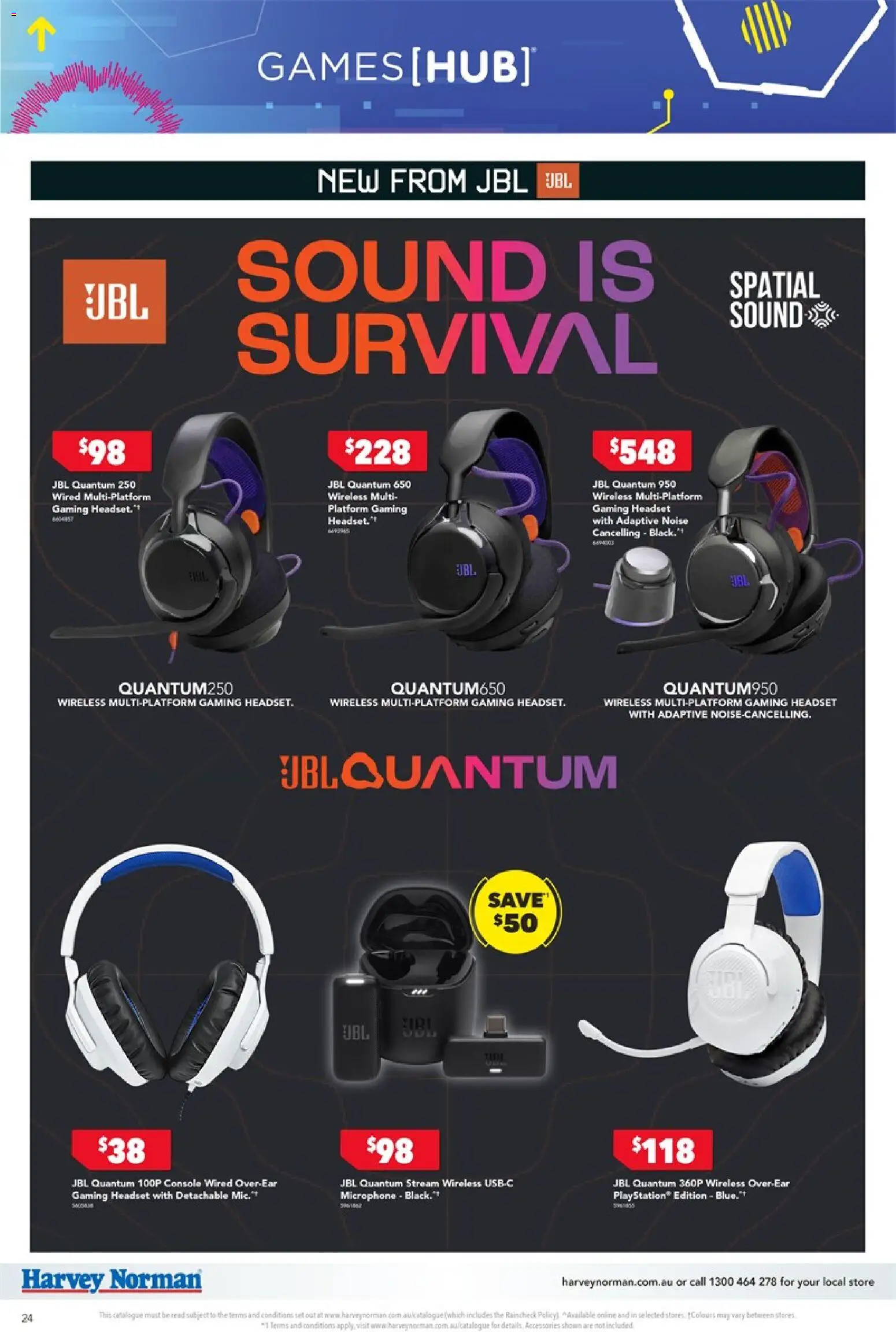 Harvey Norman catalogue - valid from 09/04/2026 | Page: 24 | Products: Accessories, Headset, Playstation, Microphone