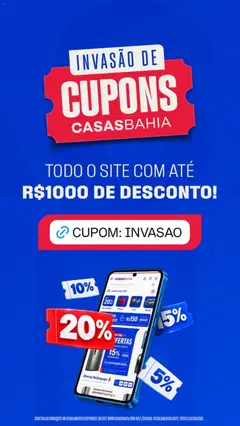 Casas Bahia ofertas - Pré-Visualização do folheto da loja Casas Bahia, válido de 03/10/2026