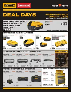 Preview of Mills Fleet Farm weekly ads valid from 01.06.2026