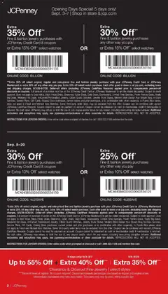Preview of JCPenney weekly ads valid from 09/03/2026 | Page: 52 | Products: Watches, Watch
