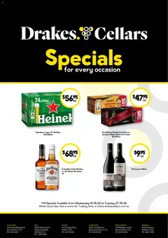 Preview of Drakes catalogue Cellars - valid from 14/10/2026