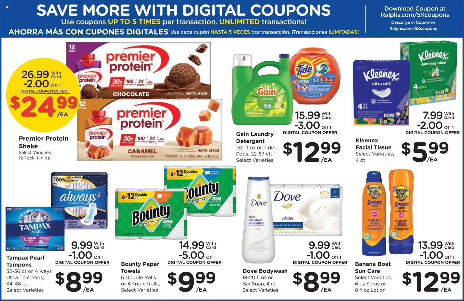 Ralphs Weekly Ad - valid from 08/26/2026 | Page: 11 | Products: Picker, Chocolate, Protein, Tampons