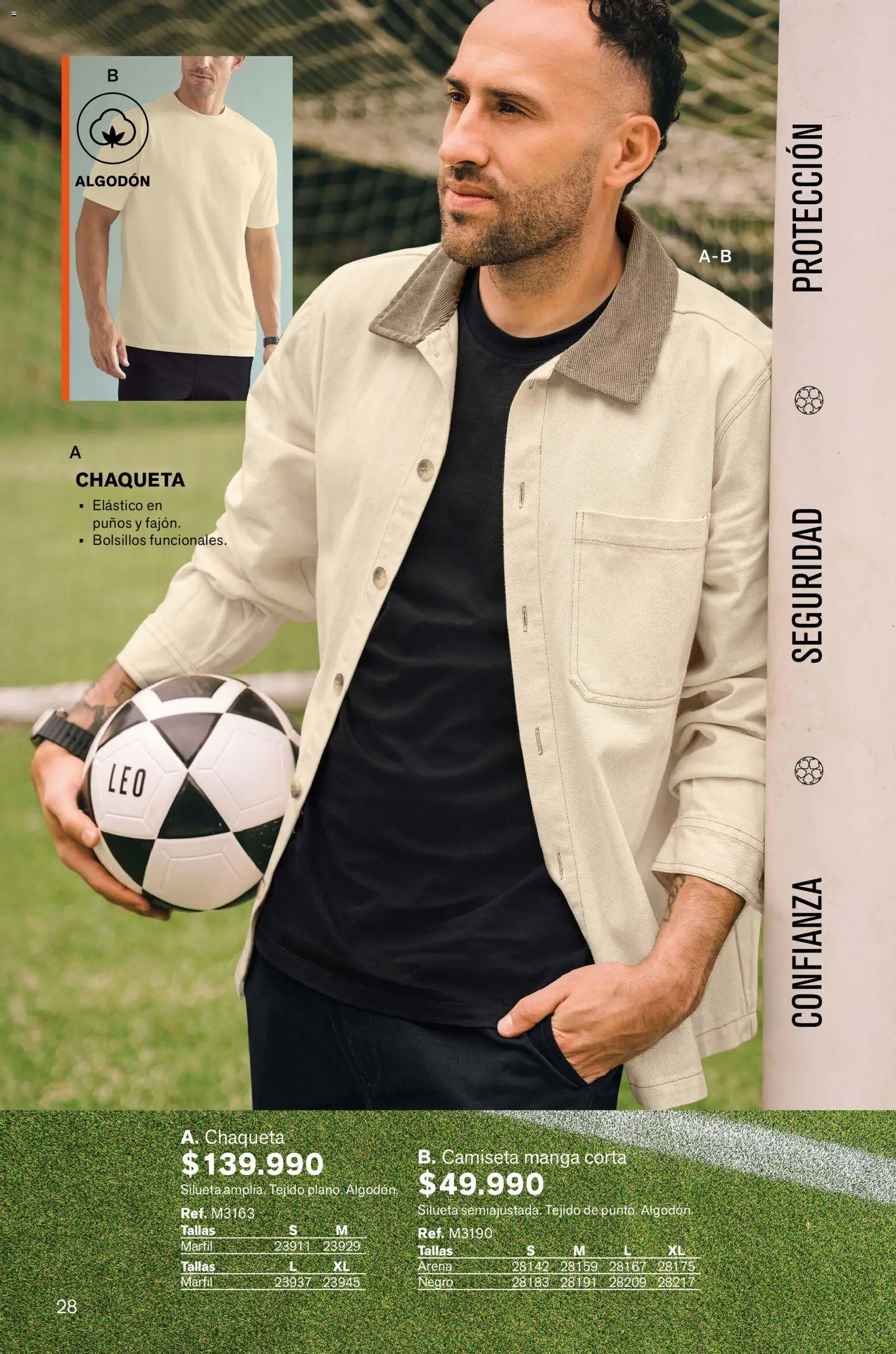 Leonisa revista - valida desde el 04.06.2026 | Página: 28 | Productos: Algodón, Camiseta, Chaqueta