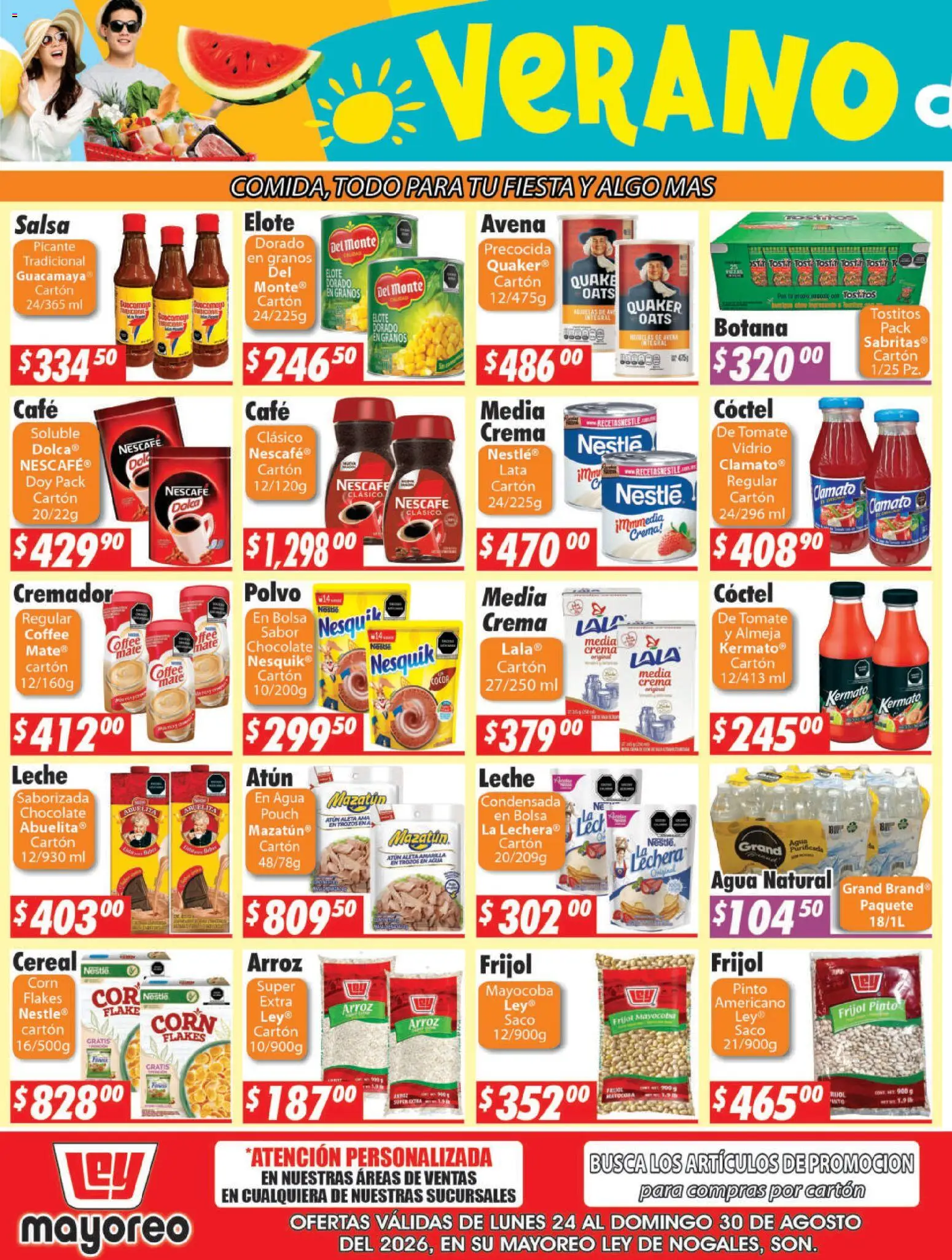 Nuevas ofertas de Casa Ley válidas en toda la República Mexicana desde el 24/08/2026. ¡Encuentra las mejores ofertas en Casa Ley folleto Nogales! | Página: 5