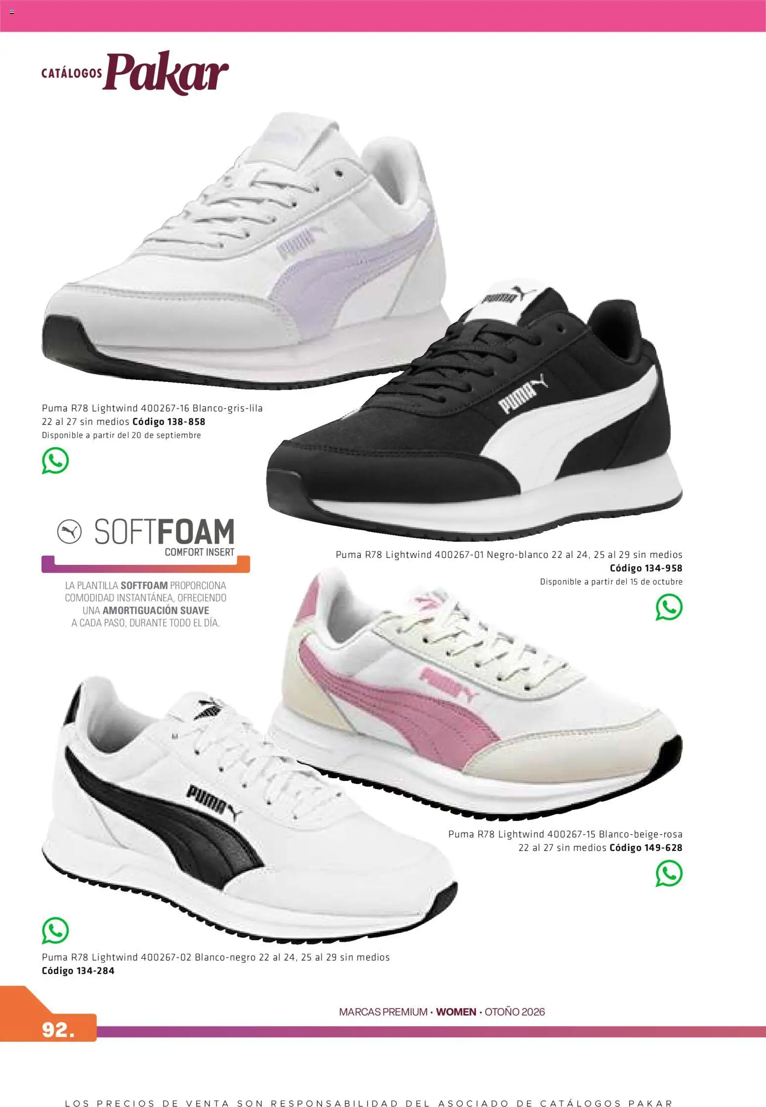 Nuevas ofertas de SC Pakar válidas en toda la República Mexicana desde el 28/08/2026. ¡Encuentra las mejores ofertas en SC Pakar catálogo Otoño! | Página: 92