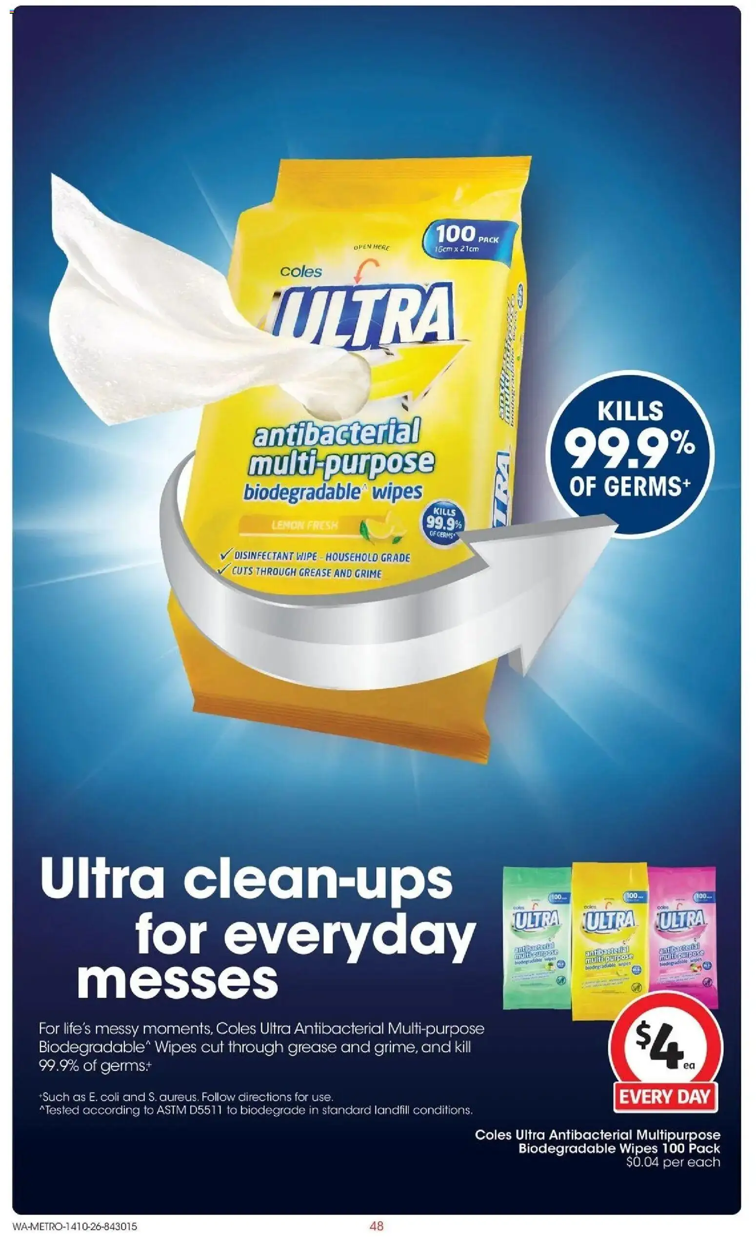 ﻿Coles catalogue valid from 14/10/2026 > Online Australia | Page: 48