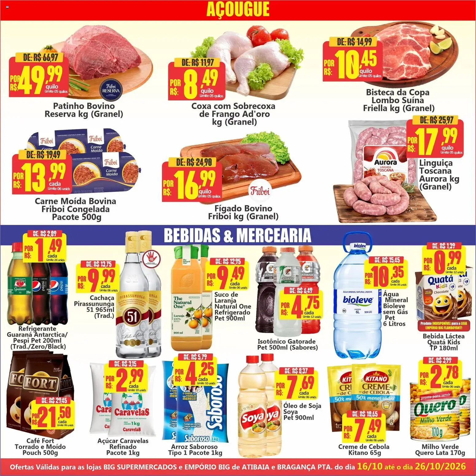 Big Supermercados Folheto - válido de 16/10/2026 | Página: 3