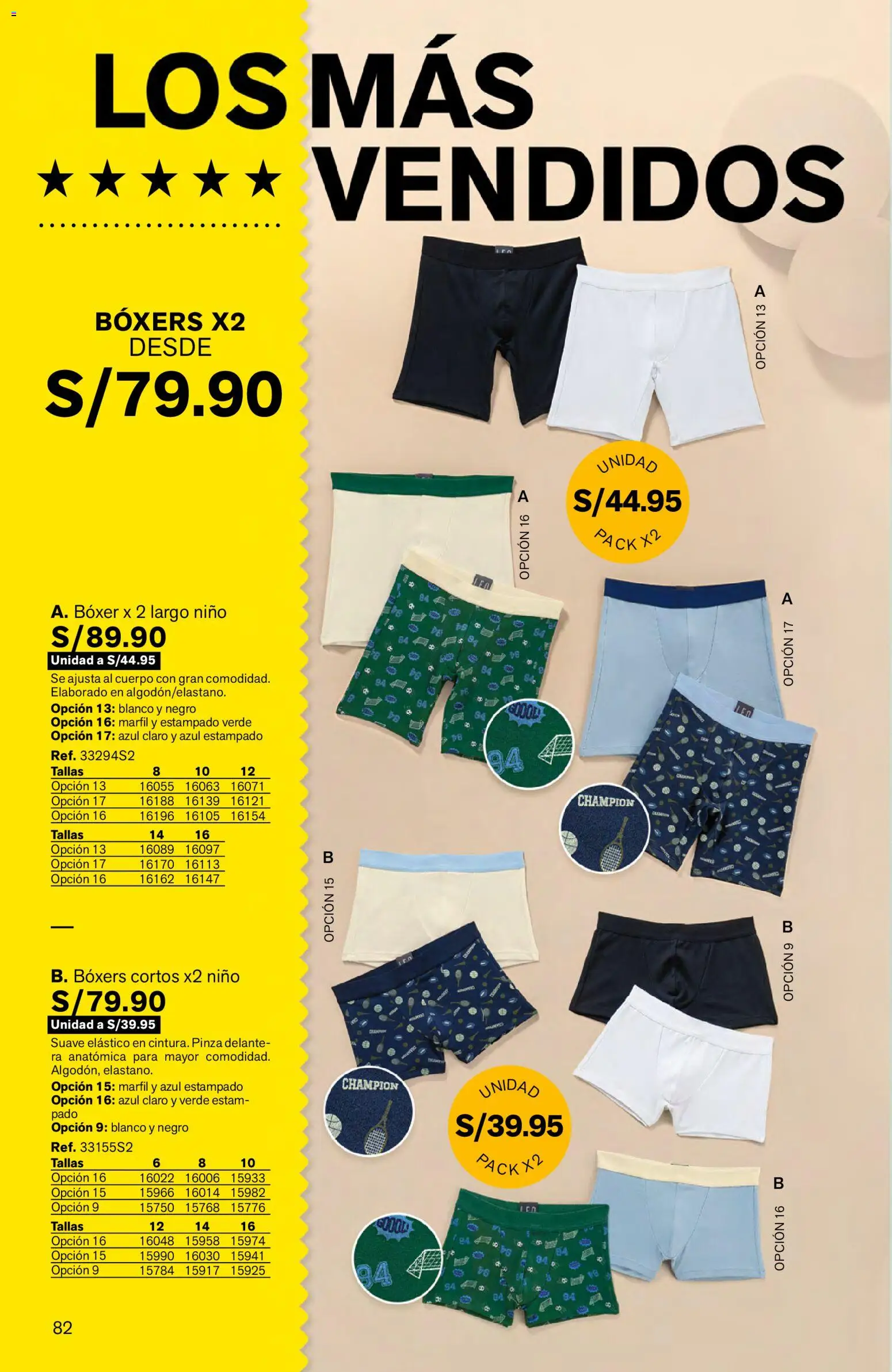 Catálogo Leonisa válido desde 04.06.2026 | Página: 82 | Productos: Boxers