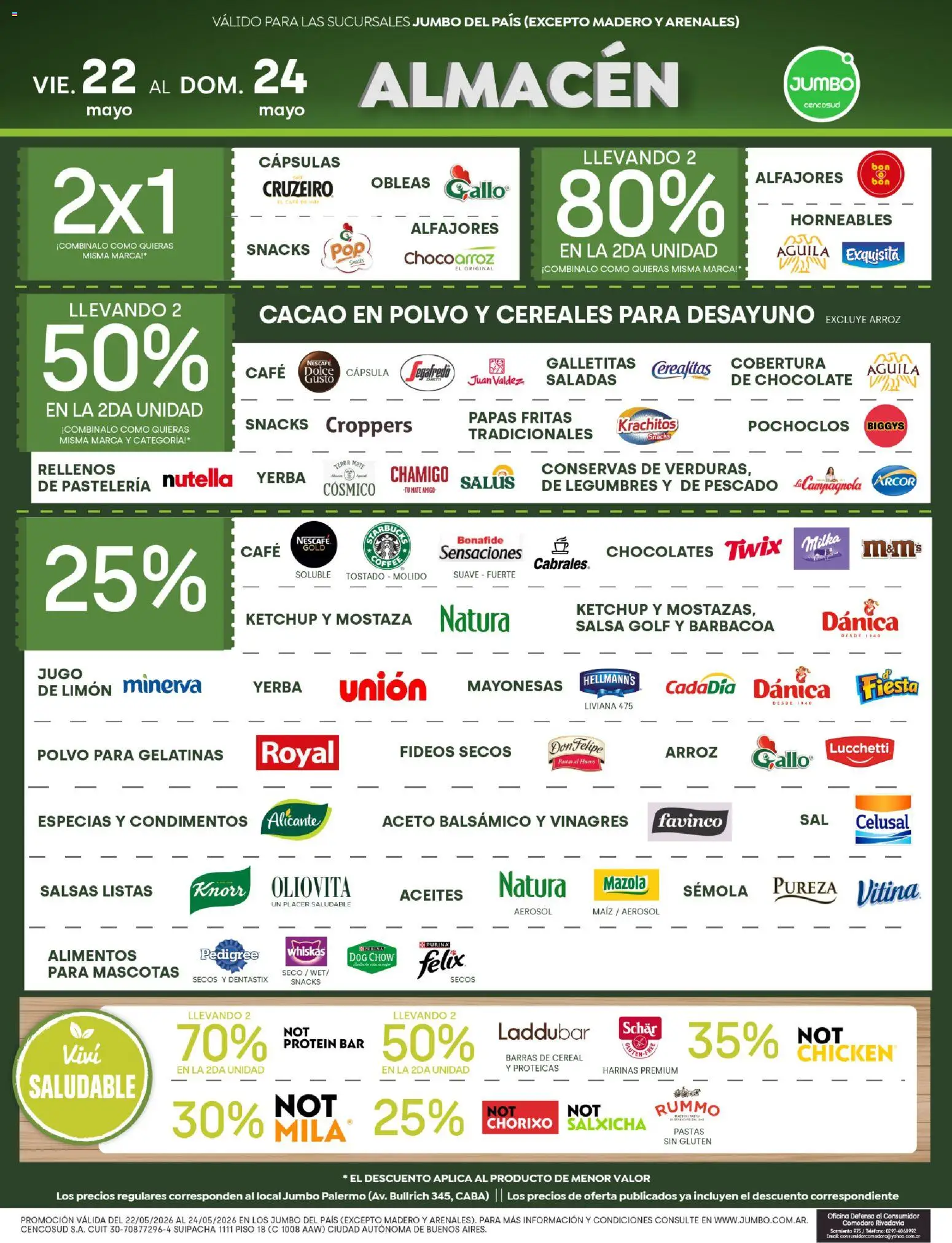 Jumbo ofertas │ válido desde el 22.05.2026 | Página: 3 | Productos: Pescado, Polvo, Maiz, Café