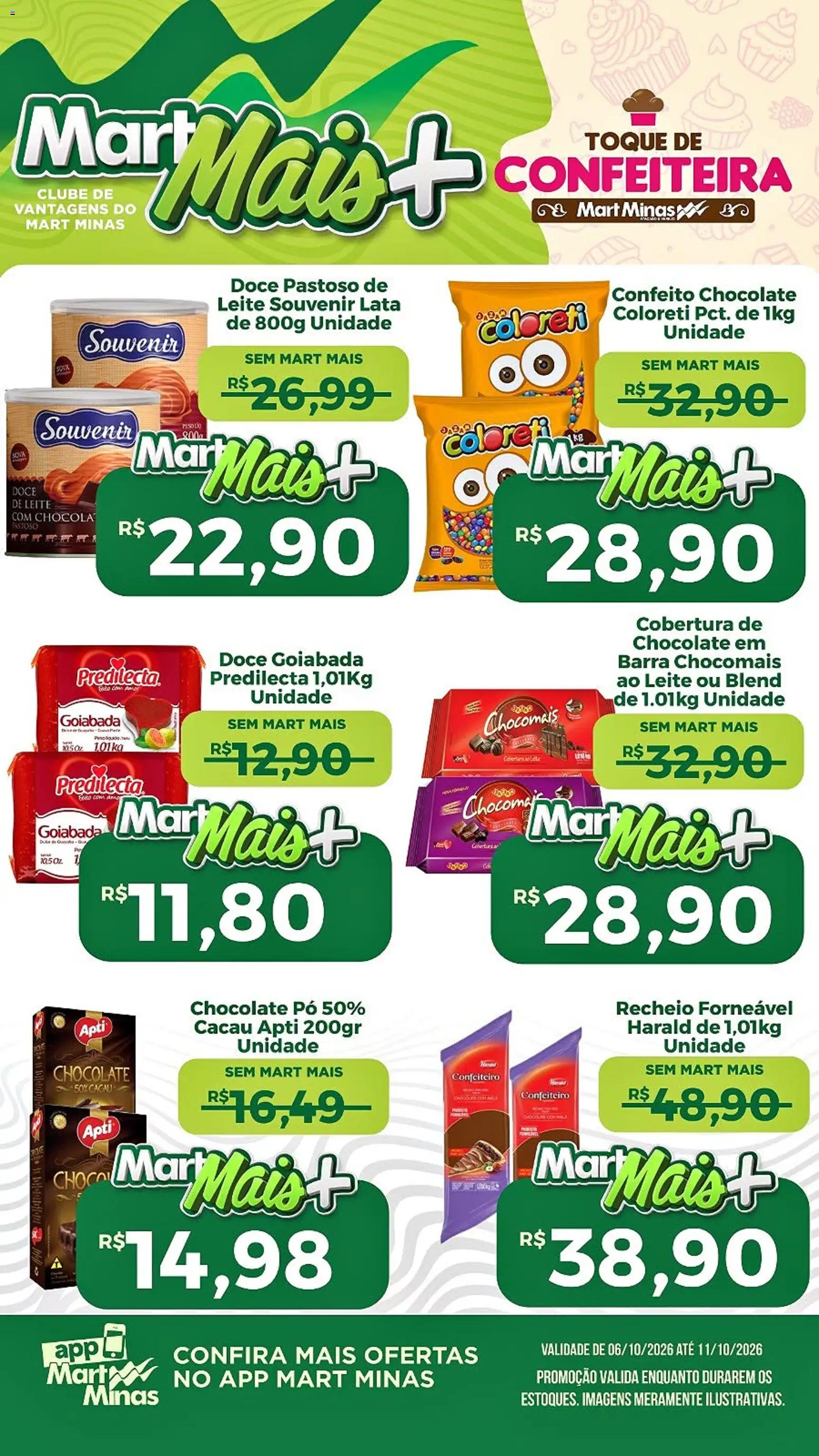 Mart Minas Terça-feira 6 Outubro Preços Baixos