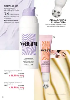 Oriflame catálogo válido desde el 19.06.2026 | Página: 22 | Productos: Contorno, Crema, Contorno de ojos