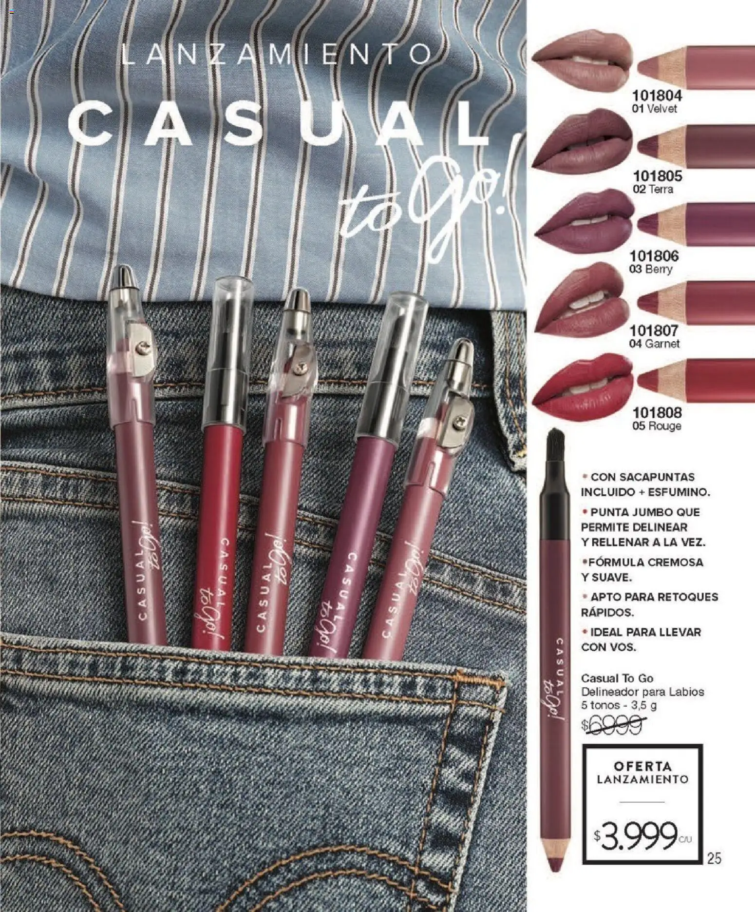 Violetta - Violetta Cosméticos │ válido desde el 09.03.2026 | Página: 25 | Productos: Sacapuntas, Delineador