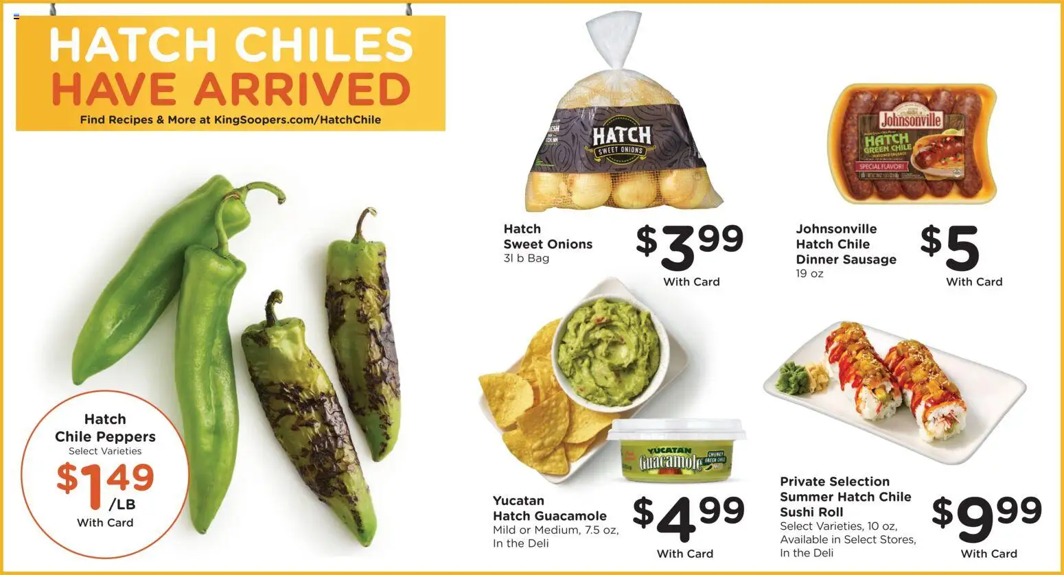 King Soopers Weekly Ad - valid from 08/05/2026 | Page: 9 | Products: Peppers, Sausage, Bag