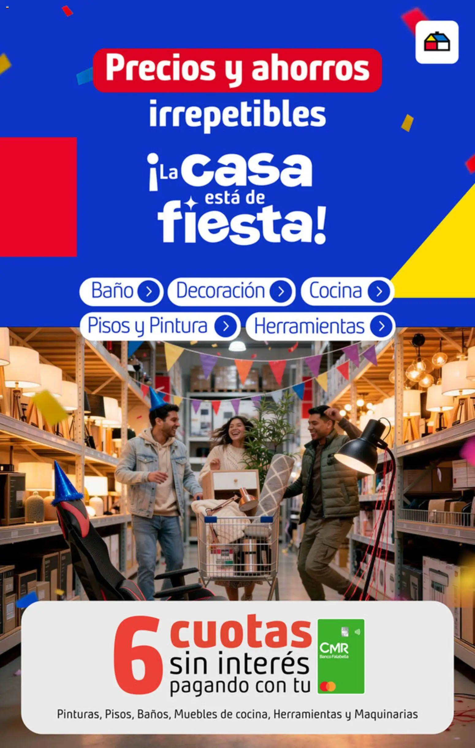 Sodimac catálogo │ válido desde el 09.08.2026 | Página: 1 | Productos: Cocina, Baño, Decoración, Banco