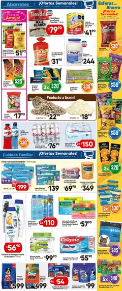 Vista previa de Calimax folleto, nuevo folleto de la tienda, válido en México a partir del 01.05.2026 | Página: 3 | Productos: Desodorante, Plátano, Agua, Pasta