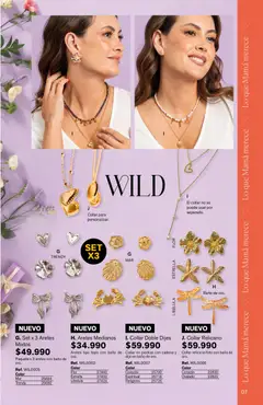Leonisa catálogo C06-7/2026 -  Vista previa de la revista de la tienda Leonisa valido desde el 03.04.2026 | Página: 7 | Productos: Aretes, Cadena, Baño, Collar