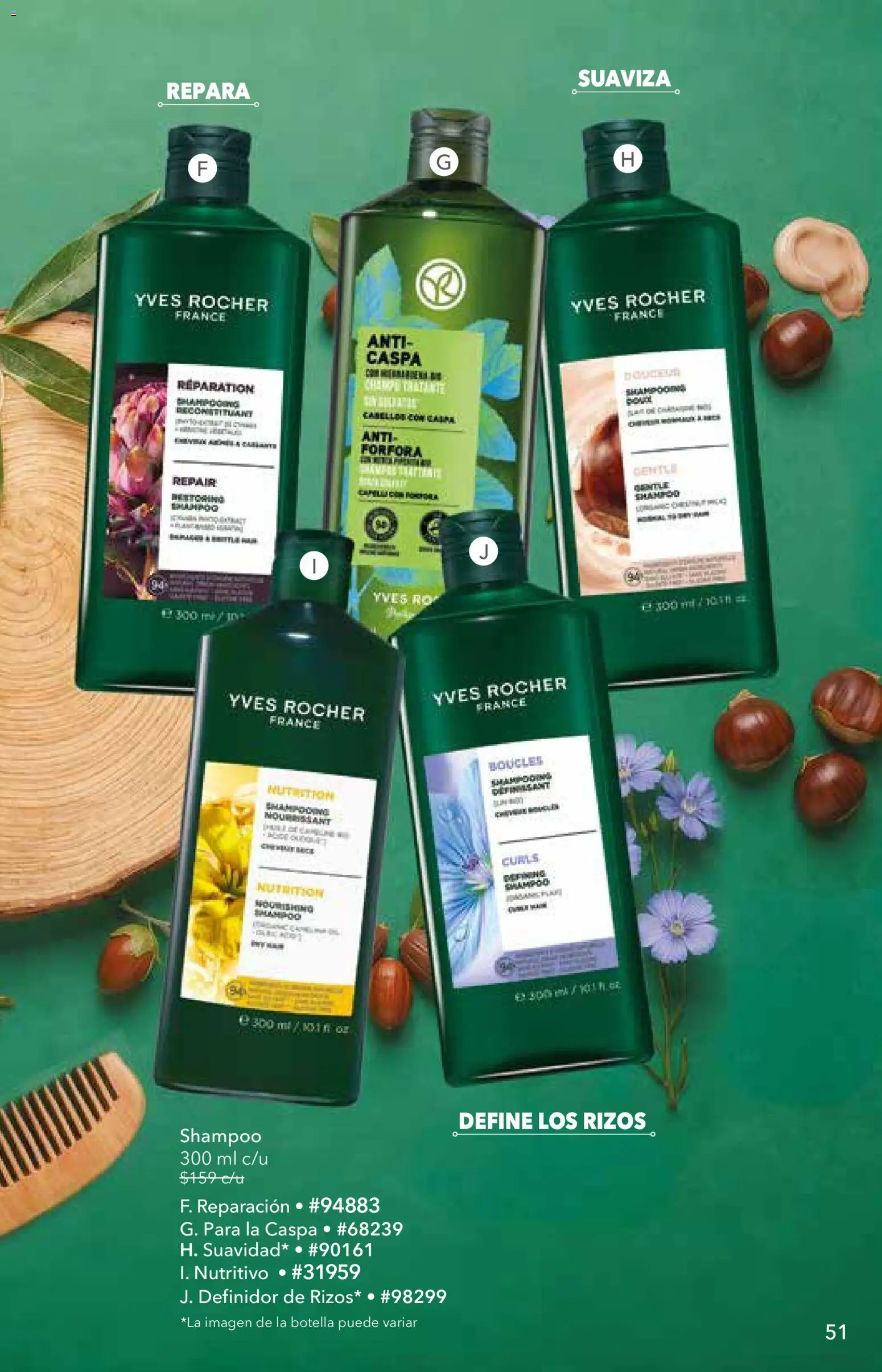 Nuevas ofertas de Yves Rocher válidas en toda la República Mexicana desde el 06/10/2026. ¡Encuentra las mejores ofertas en Yves Rocher campaña 14 2026! | Página: 53 | Productos: Shampoo, Botella