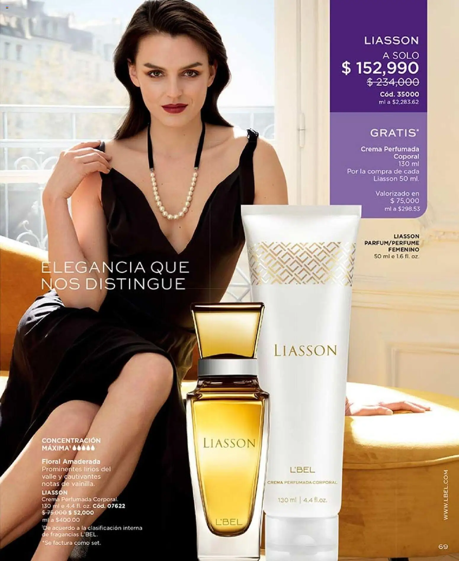 L'Bel revista - valida desde el 07/09/2026 | Página: 69 | Productos: Crema