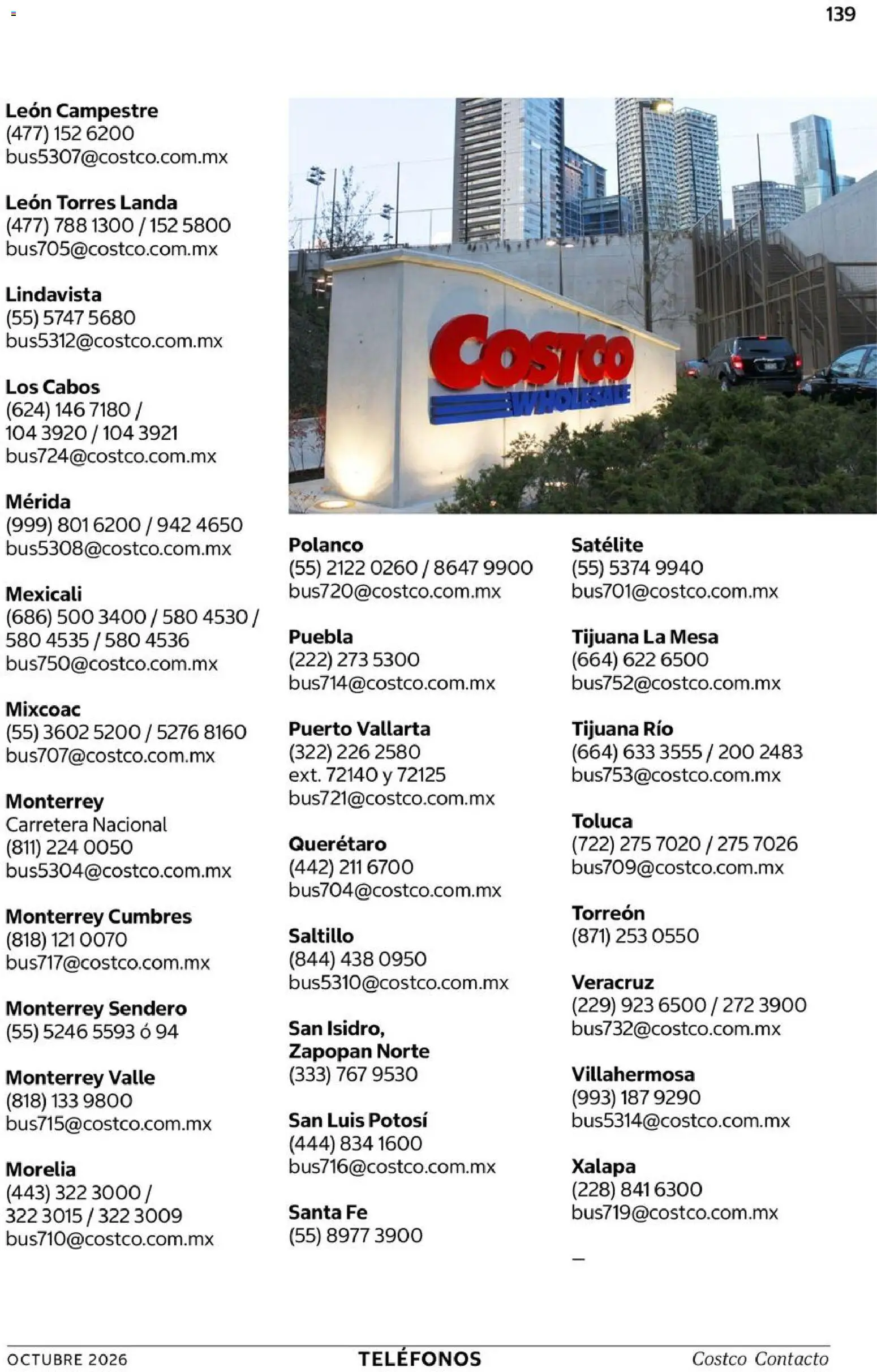 Nuevas ofertas de Costco válidas en toda la República Mexicana desde el 01/10/2026. ¡Encuentra las mejores ofertas en Costco catálogo Octubre! | Página: 139