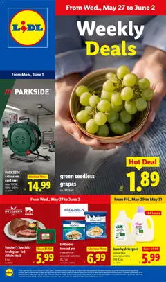 Preview of Lidl weekly ads valid from 27.05.2026