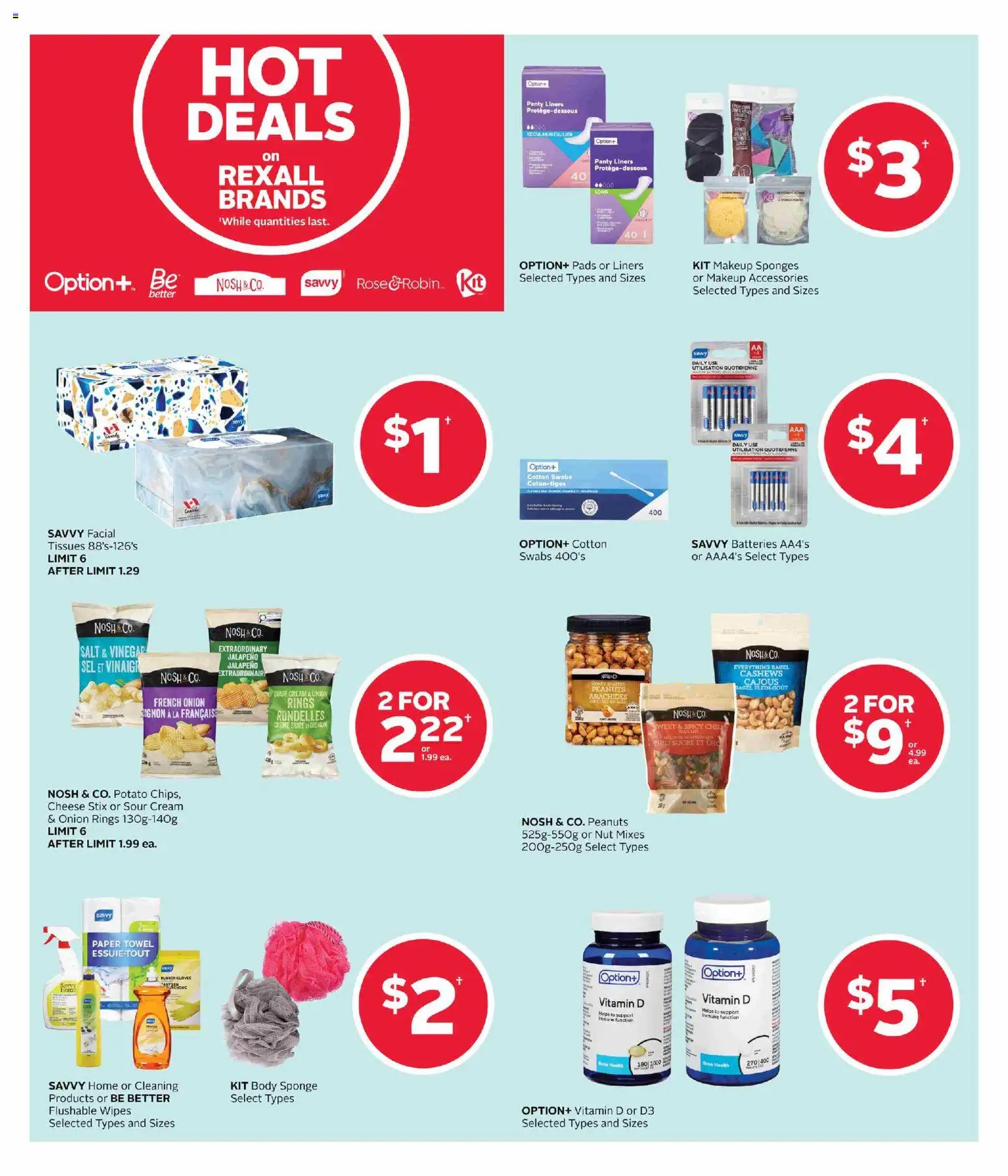 Rexall flyer valid from 29.05.2026 | Page: 6 | Products: Sour cream, Cream, Sponge, Cheese