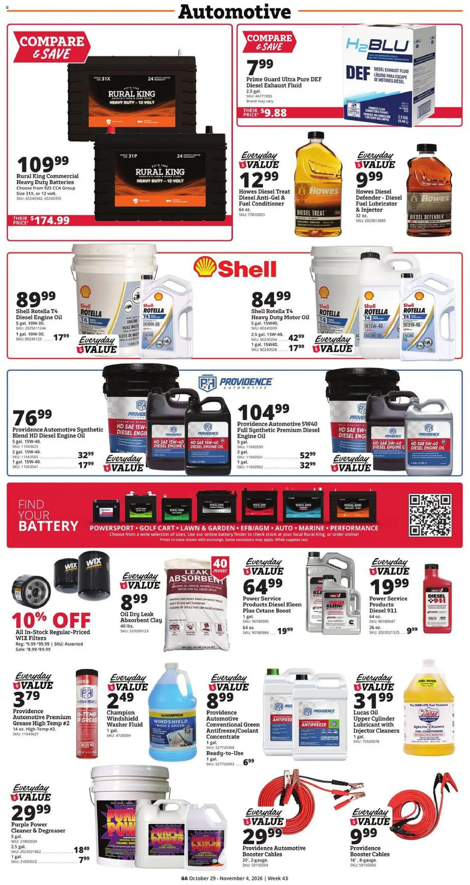Rural King Weekly Ad - valid from 10/29/2026 | Page: 6