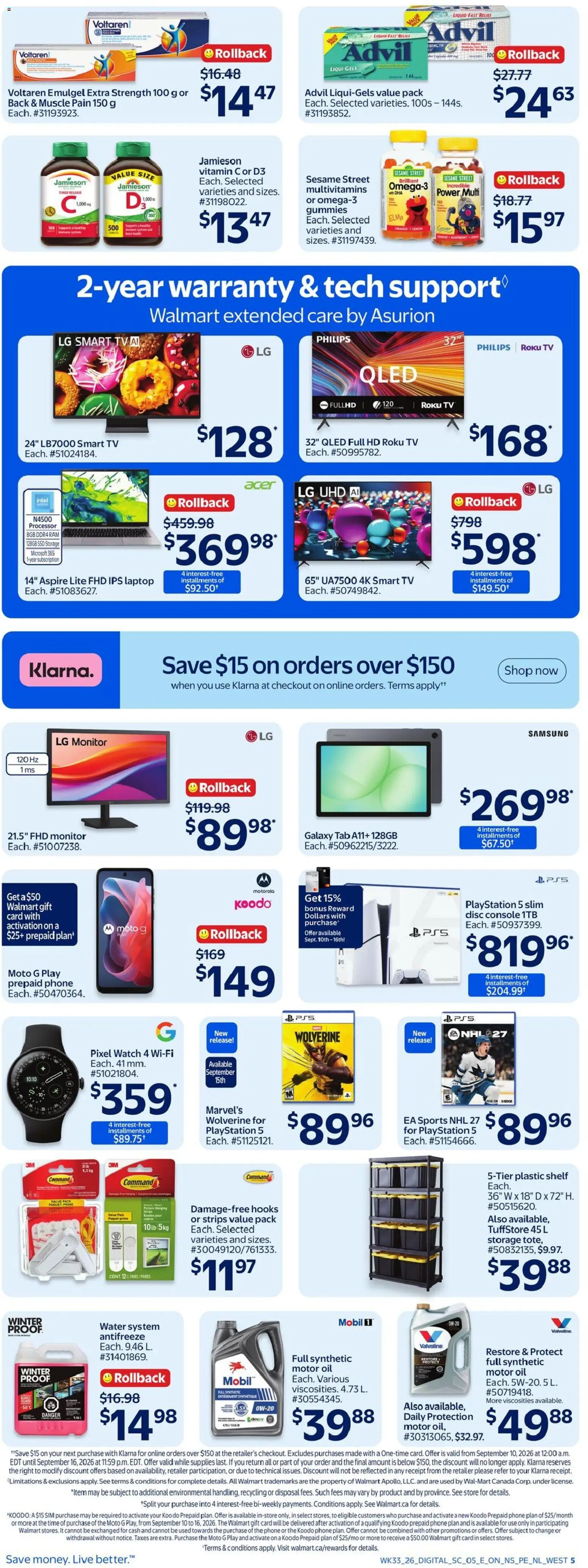 Walmart flyer valid from Sep 10, 2026 | Page: 11