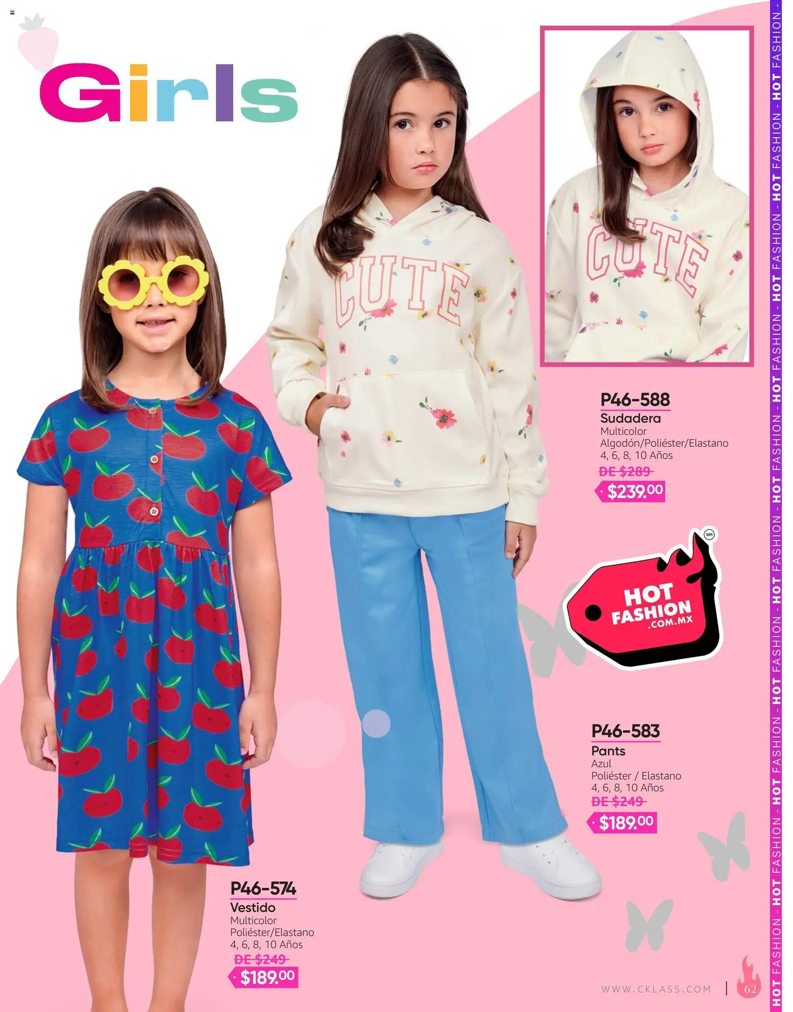 Nuevas ofertas de Cklass válidas en toda la República Mexicana desde el 03/08/2026. ¡Encuentra las mejores ofertas en Cklass catálogo Hot Fashion Calzado! | Página: 175 | Productos: Sudadera, Vestido, Pants