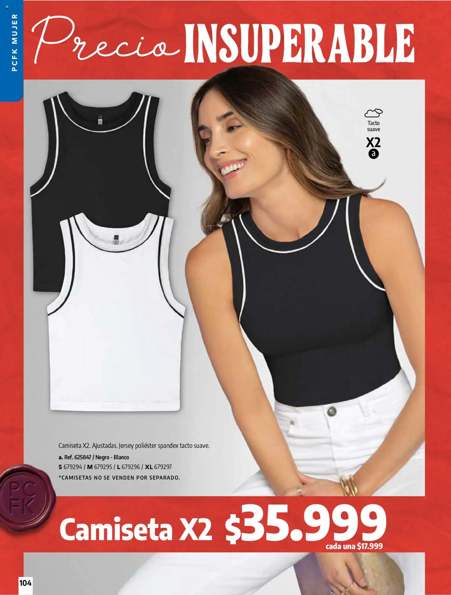 Pacifika revista - valida desde el 21/07/2026 | Página: 103 | Productos: Camiseta
