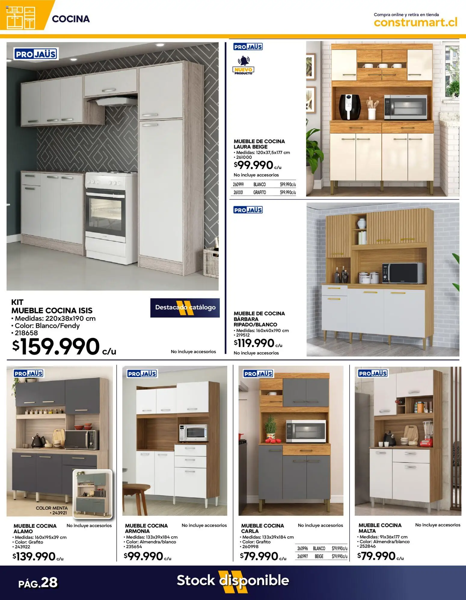 Construmart Ofertas │ válido desde el 31.07.2026 | Página: 26 | Productos: Cocina, Mueble de cocina