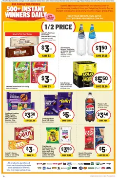 Preview of IGA catalogue - valid from 15/07/2026 | Page: 4 | Products: Whiskey, Rum, Sugar, Lime