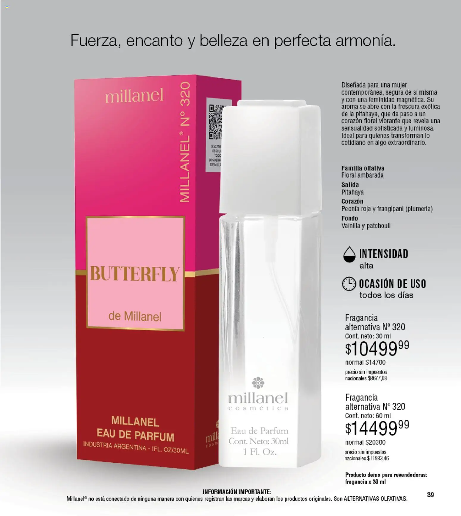 Millanel - Catálogo │ válido desde el 30/03/2026 | Página: 39 | Productos: Vainilla, Fragancia