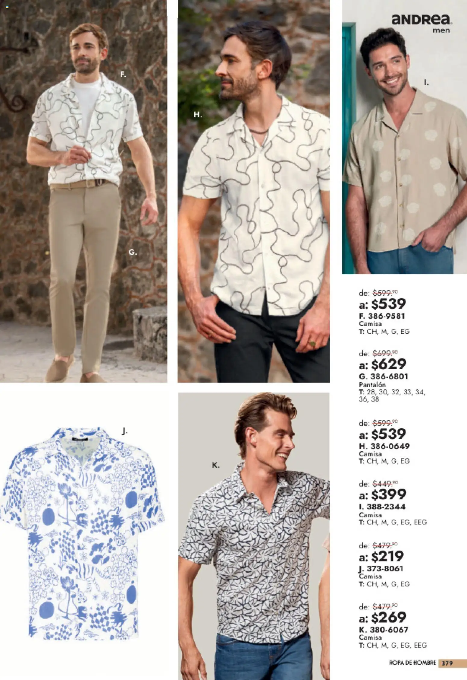 Nuevas ofertas de Andrea válidas en toda la República Mexicana desde el 26/07/2026. ¡Encuentra las mejores ofertas en Andrea catálogo Outlet! | Página: 379