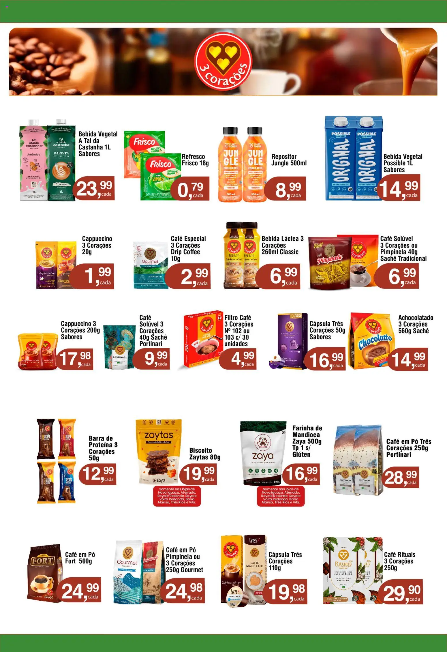 Royal Supermercados Folheto - válido de 29/06/2026 | Página: 11 | Produtos: Pó, Biscoito, Refresco, Café