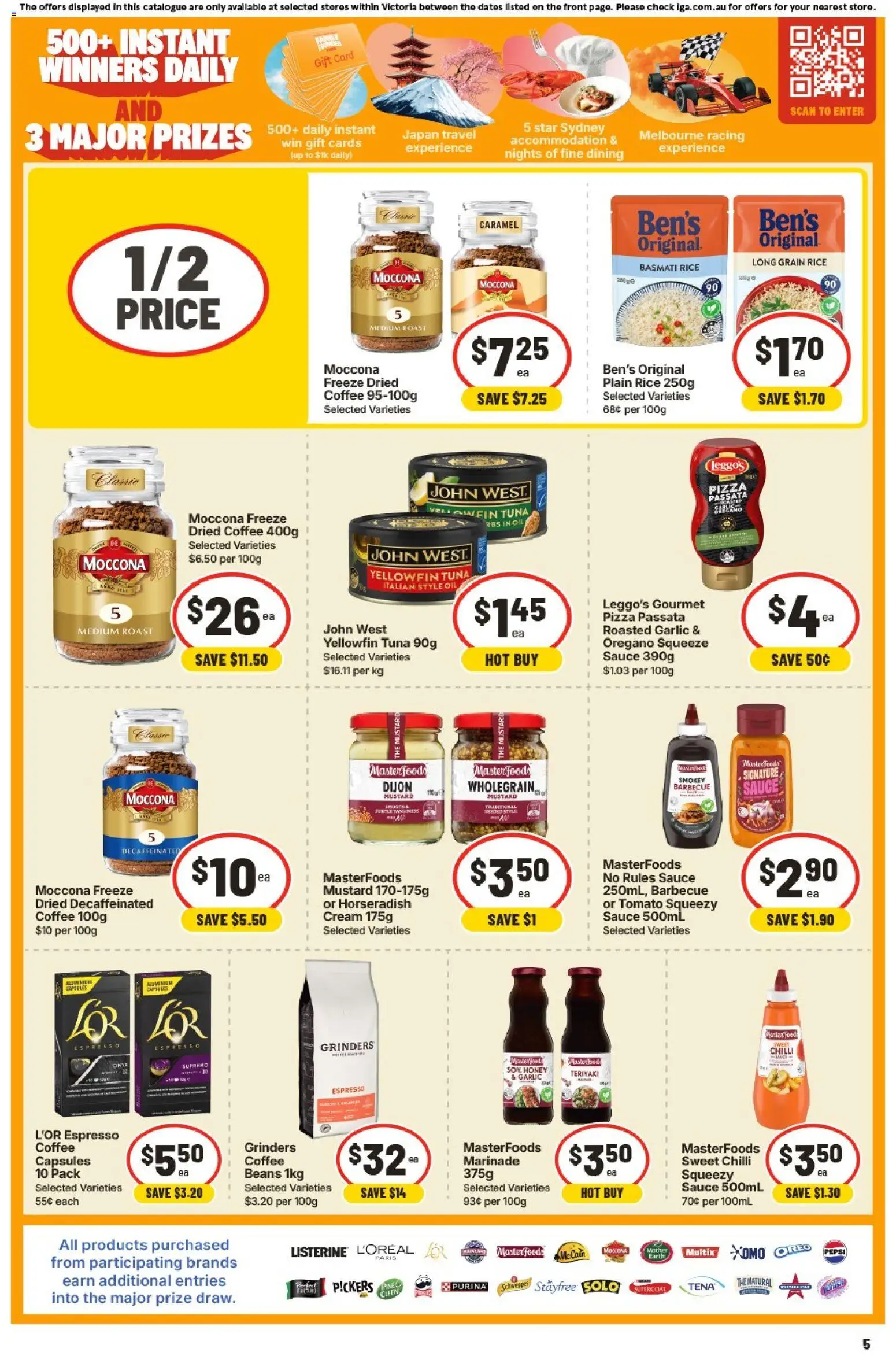 Ritchies catalogue - valid from 01/07/2026 | Page: 5 | Products: Honey, Pepsi, Tuna, Moccona