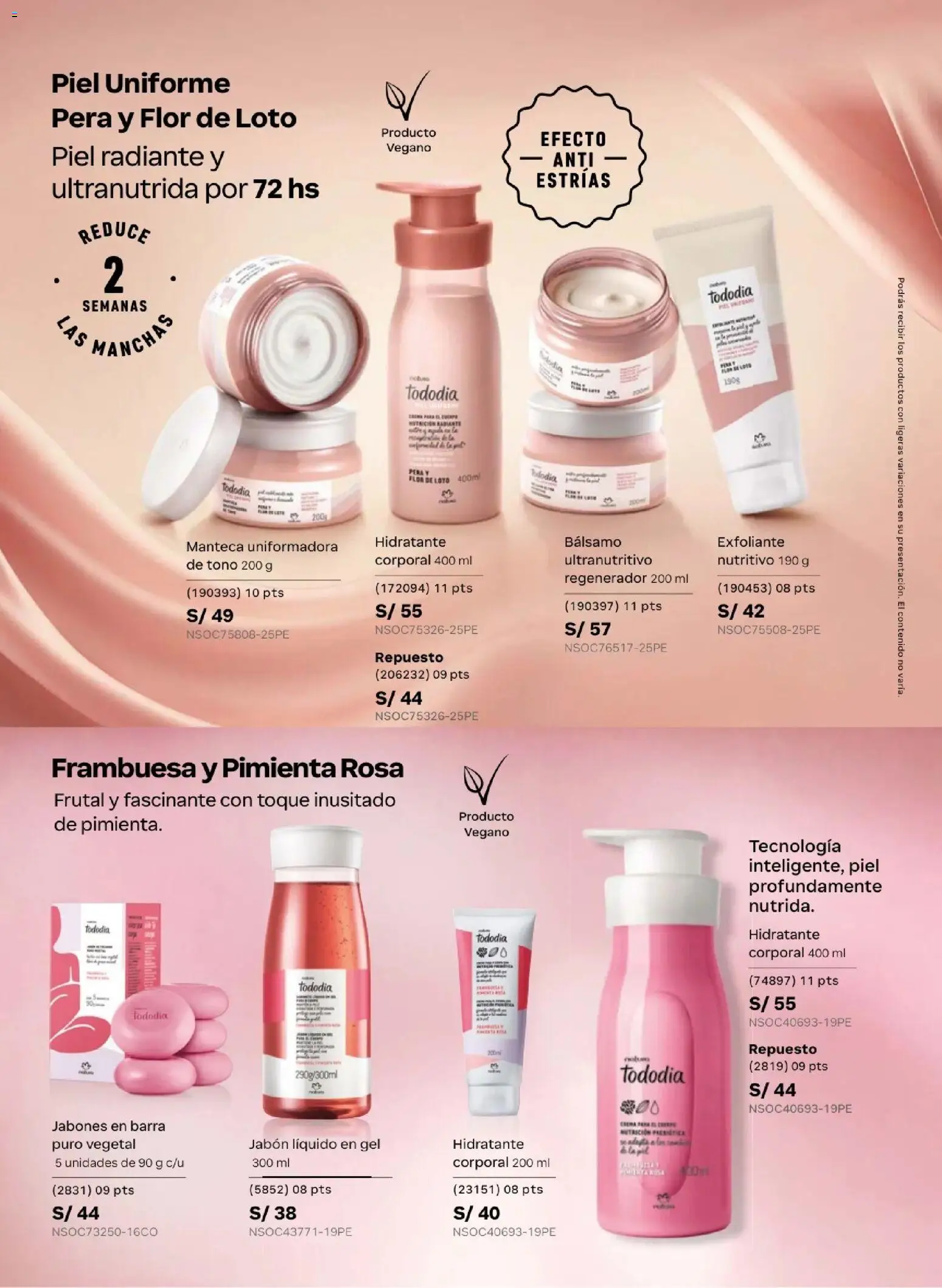 Catálogo Natura válido desde 05.05.2026 | Página: 112 | Productos: Exfoliante, Jabón