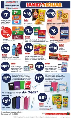 Preview of Family Dollar weekly ads valid from 07/12/2026