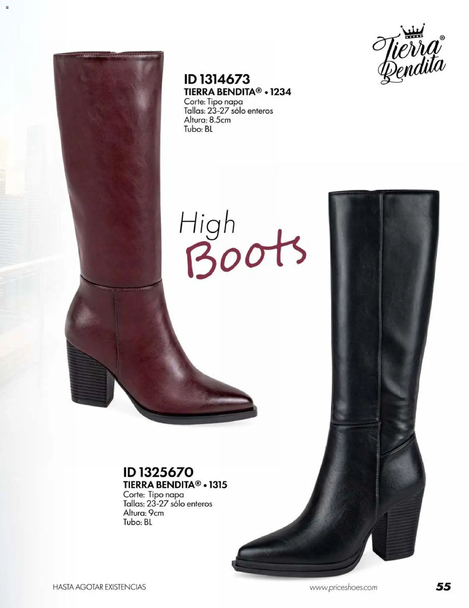 Nuevas ofertas de Price Shoes válidas en toda la República Mexicana desde el 18/07/2026. ¡Encuentra las mejores ofertas en Price Shoes catálogo Botas! | Página: 55